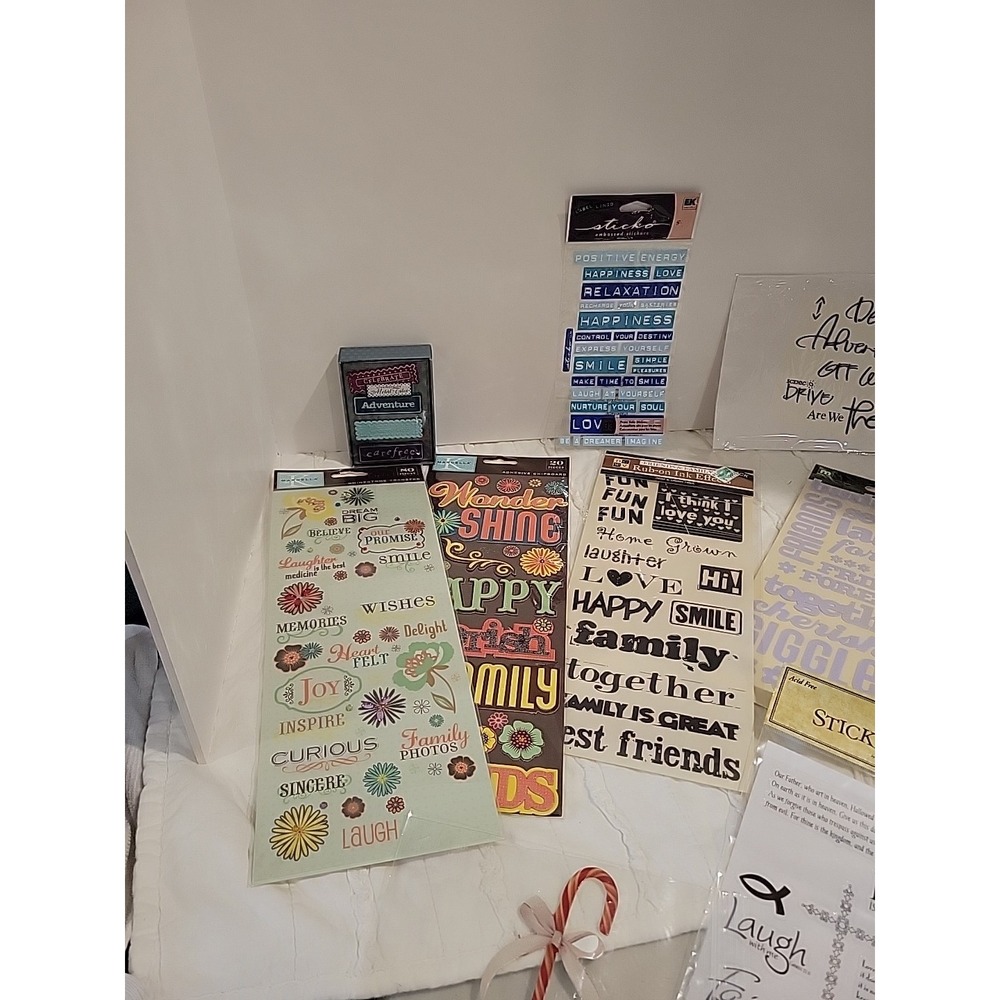 Huge Scrapbook Sticker Lot The Paper Studio Most La Petites 30+ Sticker Sheets